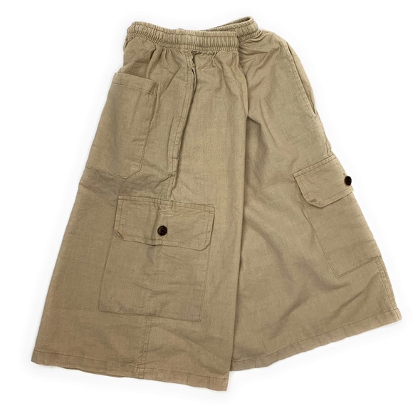 Mens Cotton Cargo Shorts - Picture 2 of 7